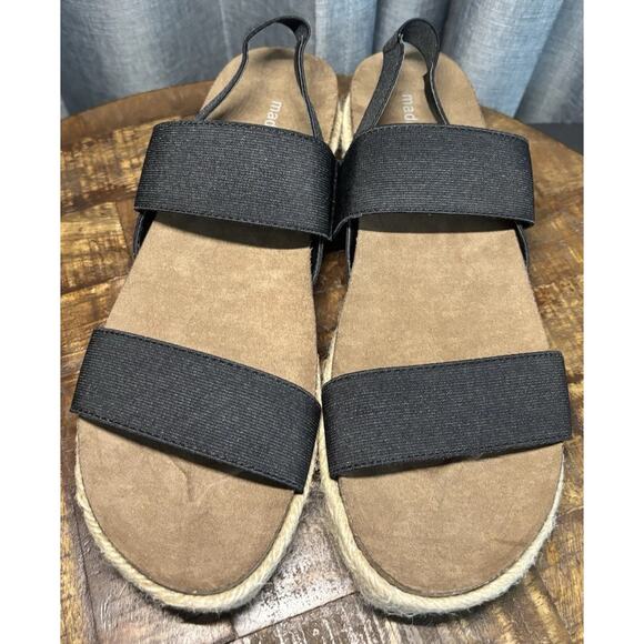 New Steve Madden black Strappy Sandal, CASSIE Women's size 10 - Picture 1 of 13